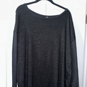 Gap Black Long Sleeve Sweater – Size Large, Soft & Cozy